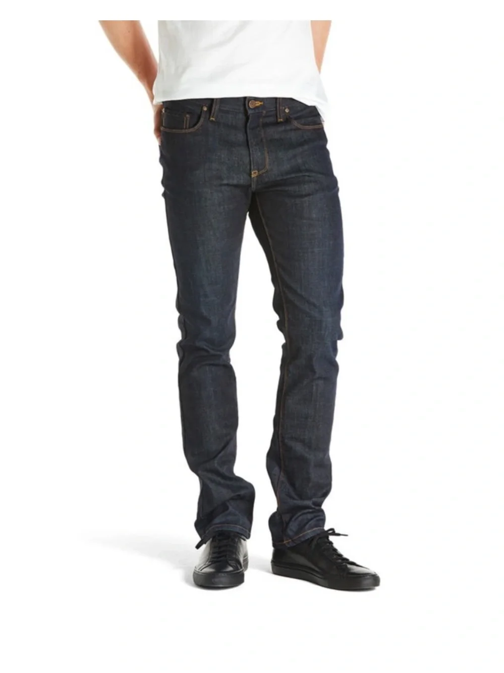 Mott‎ & Bow Slim Crosby Jeans Mens 32x32 Dark Blue Wash